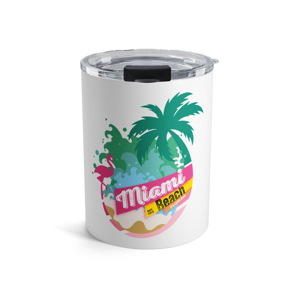 Miami Beach Florida Tumbler 10oz
