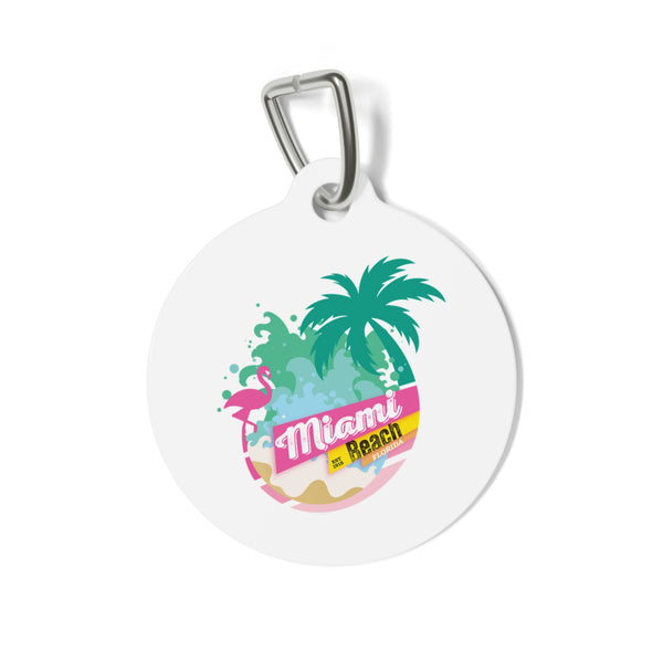 Miami Beach Pet Tag