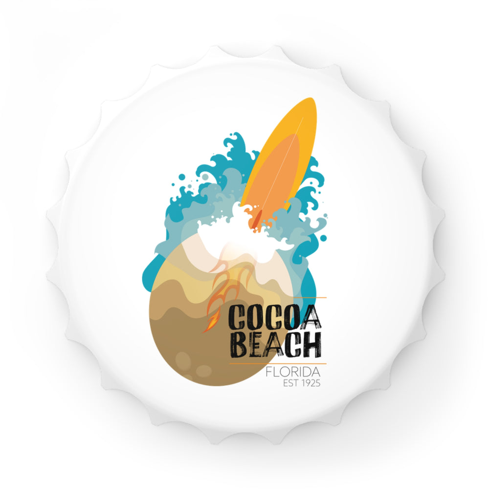 Cocoa Beach Tropical Bottle Opener