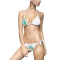 Destin Trendy Women's Bikini Swimsuit with Colorful Beach Design