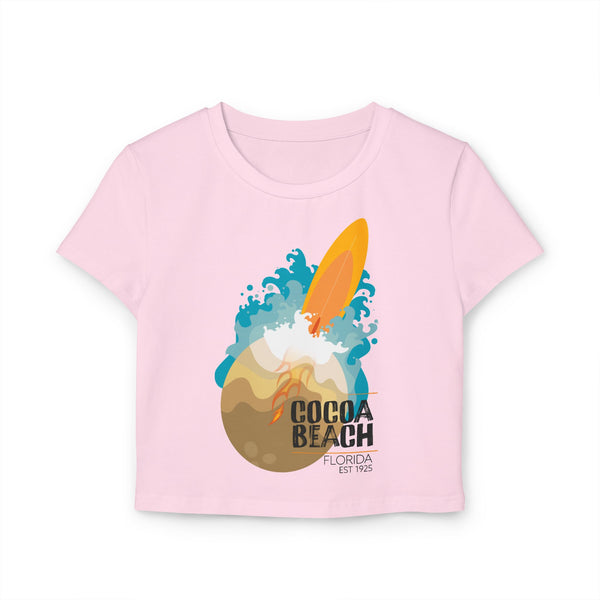 Cocoa Beach Women's Baby Tee