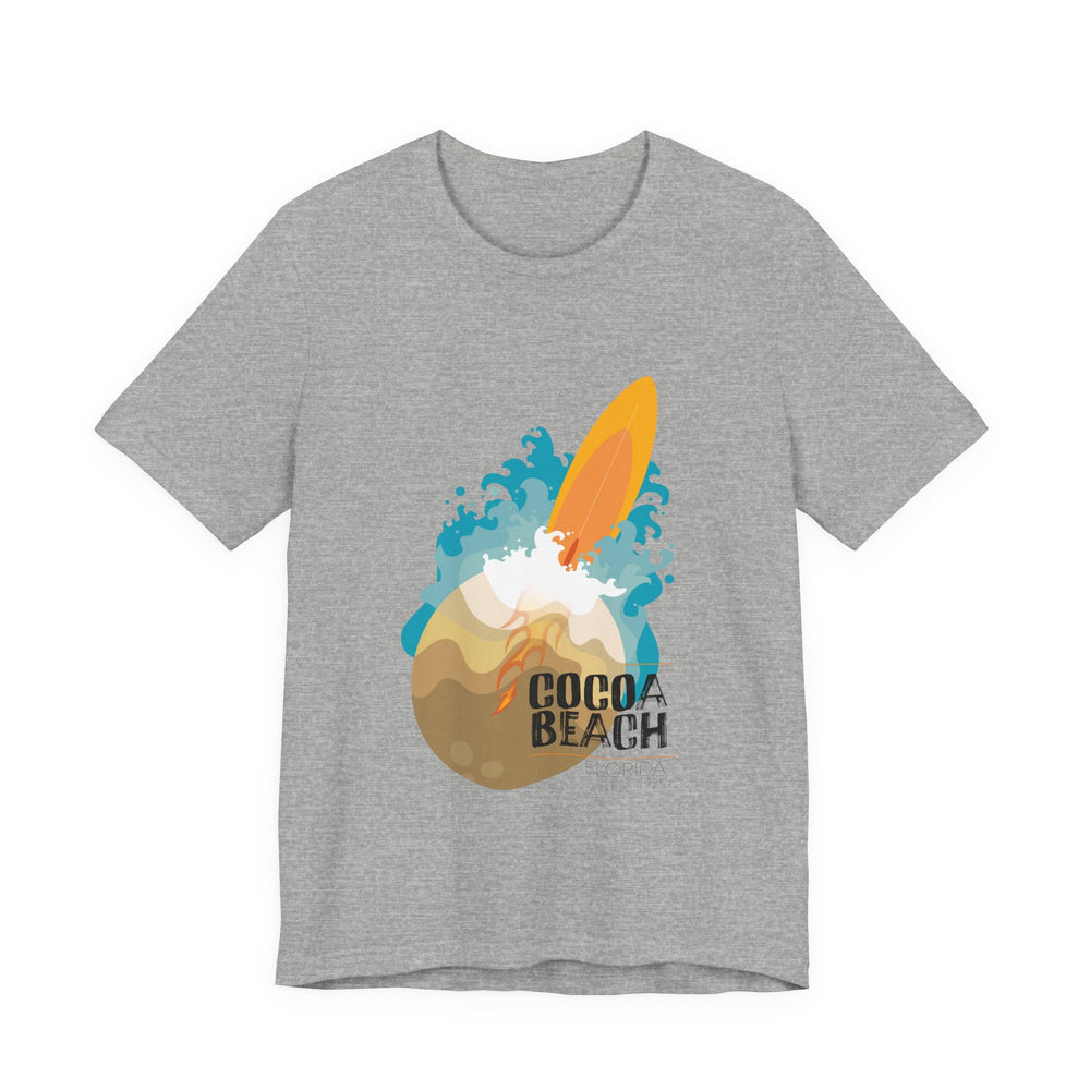 Cocoa Beach Florida Unisex Jersey Short Sleeve Tee