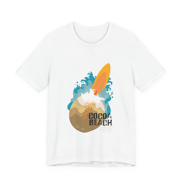 Cocoa Beach Florida Unisex Jersey Short Sleeve Tee