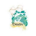 Destin Kiss-Cut Stickers